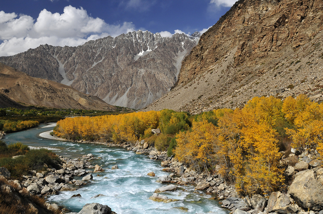 Gunt River, Gorno Badakhshan, Tajikistan