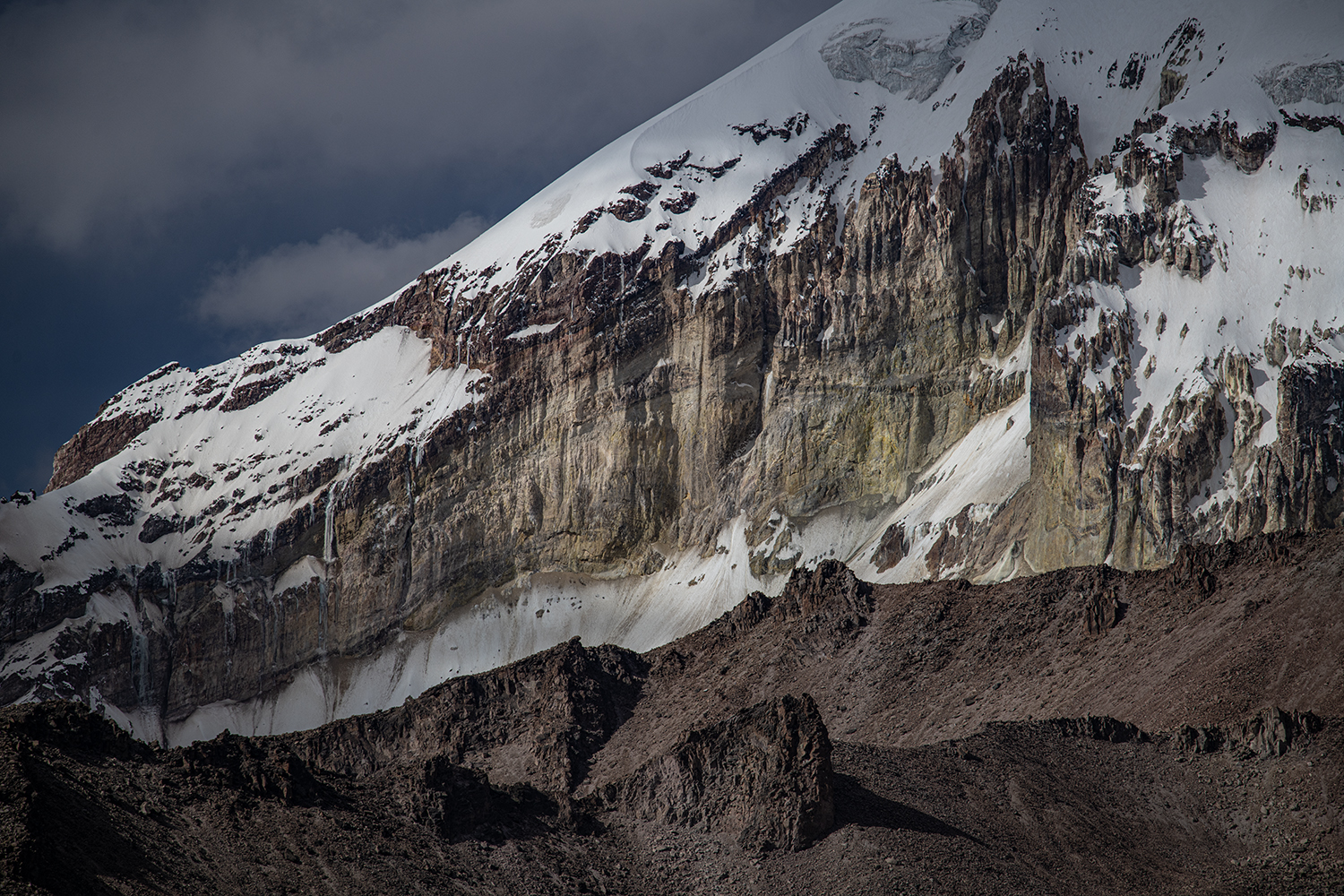 Close up from Monte Wisalla Trail 1889