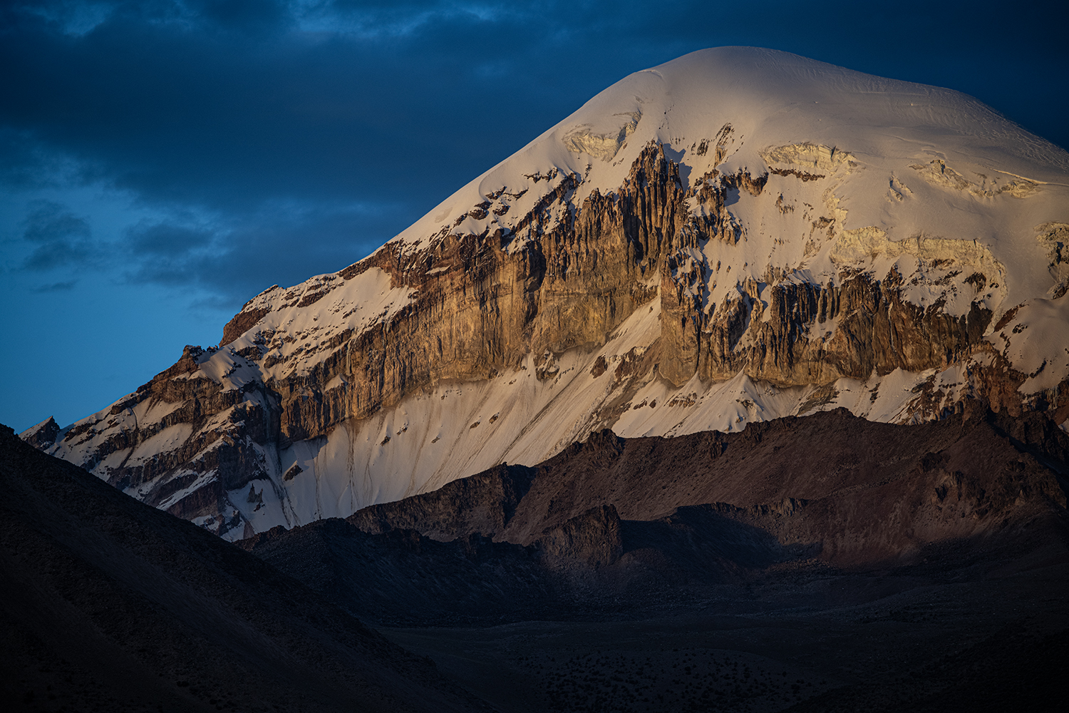 Evening light from Monte Wisalla Trail 2134