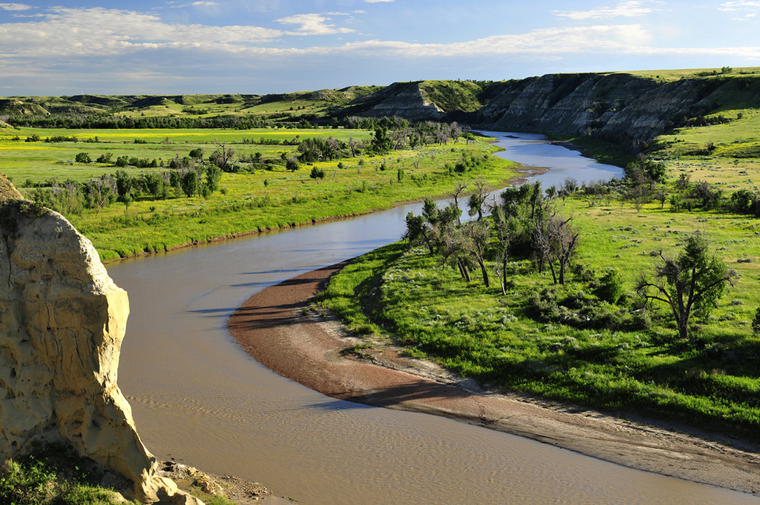 Little Missouri River, Theodore Roosevelt NP, ND