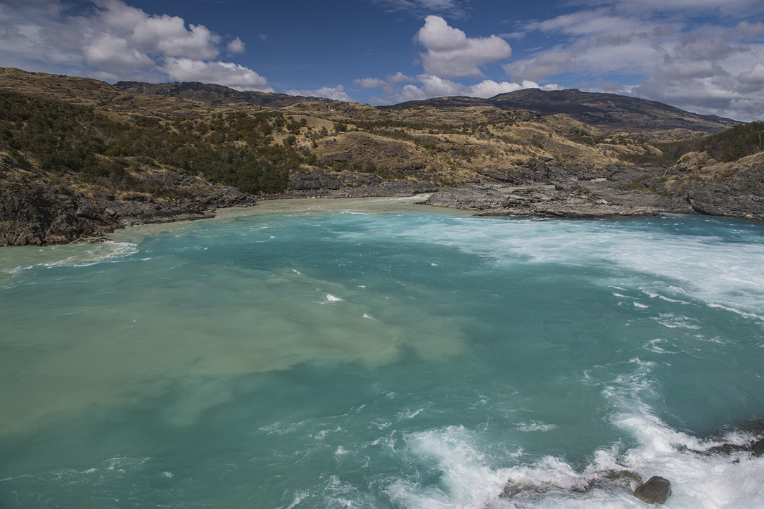 Confluencia Río Baker y Río Nef, Chile